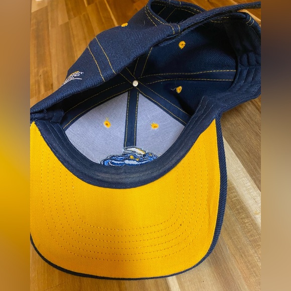 Trenton Thunder Navy and Gold Logo Baseball Cap Minor League Baseball Hat - Picture 4 of 5